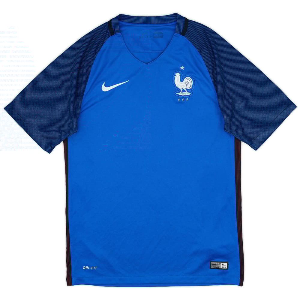 2016-17 France Home Shirt - 8/10 - (S)
