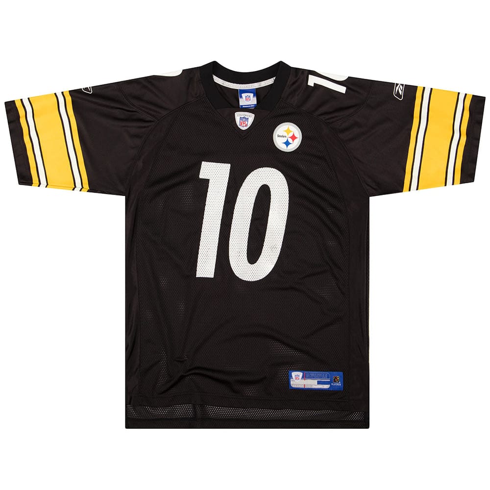 2006 Pittsburgh Steelers Holmes #10 Reebok On Field Jersey (Home) L