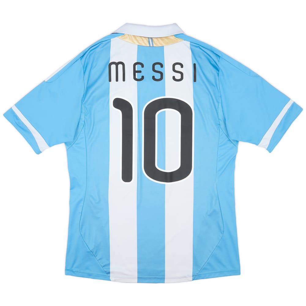 2011-13 Argentina Home Shirt Messi #10 - 7/10 - (L)
