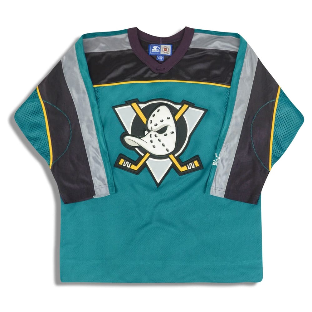 1997-99 Anaheim Ducks Starter Jersey (Alternate) Y
