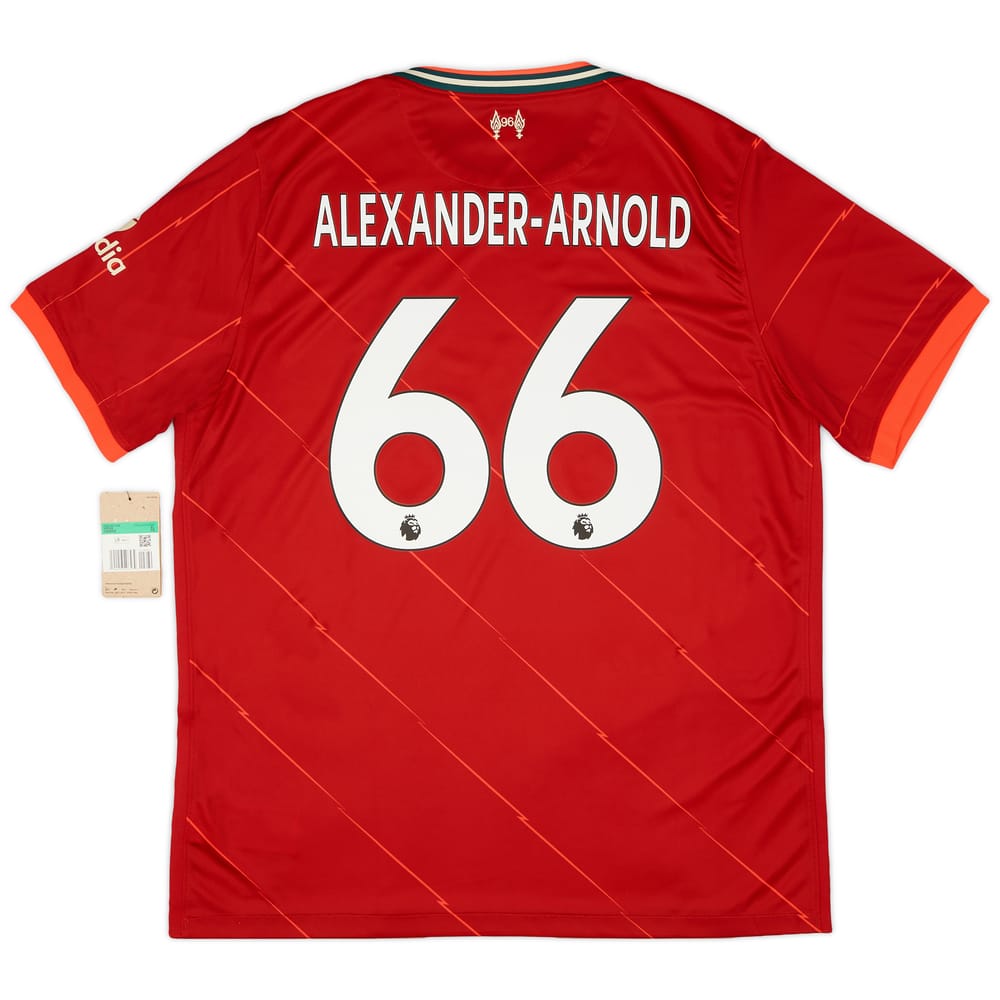 2021-22 Liverpool Home Shirt Alexander-Arnold #66