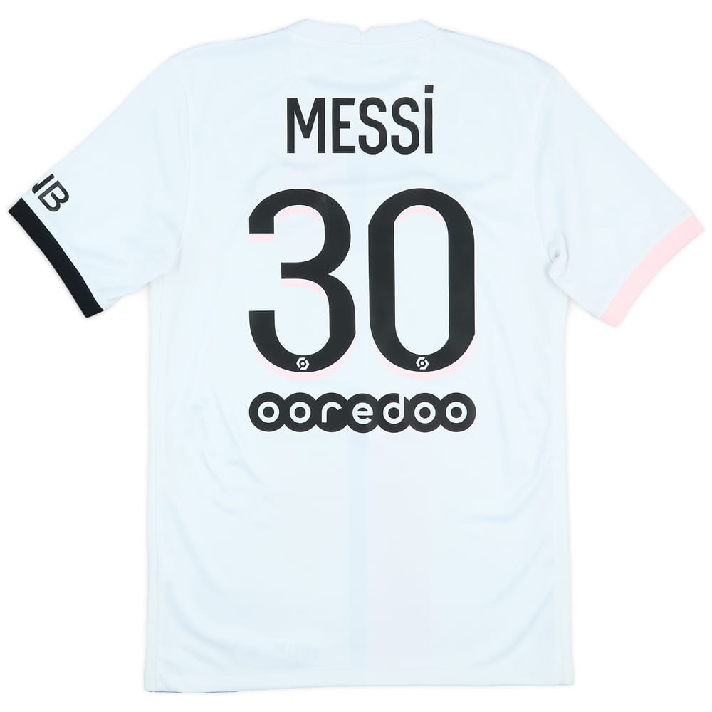 2021-22 Paris Saint-Germain Away Shirt Messi #30 - 7/10 - (S)