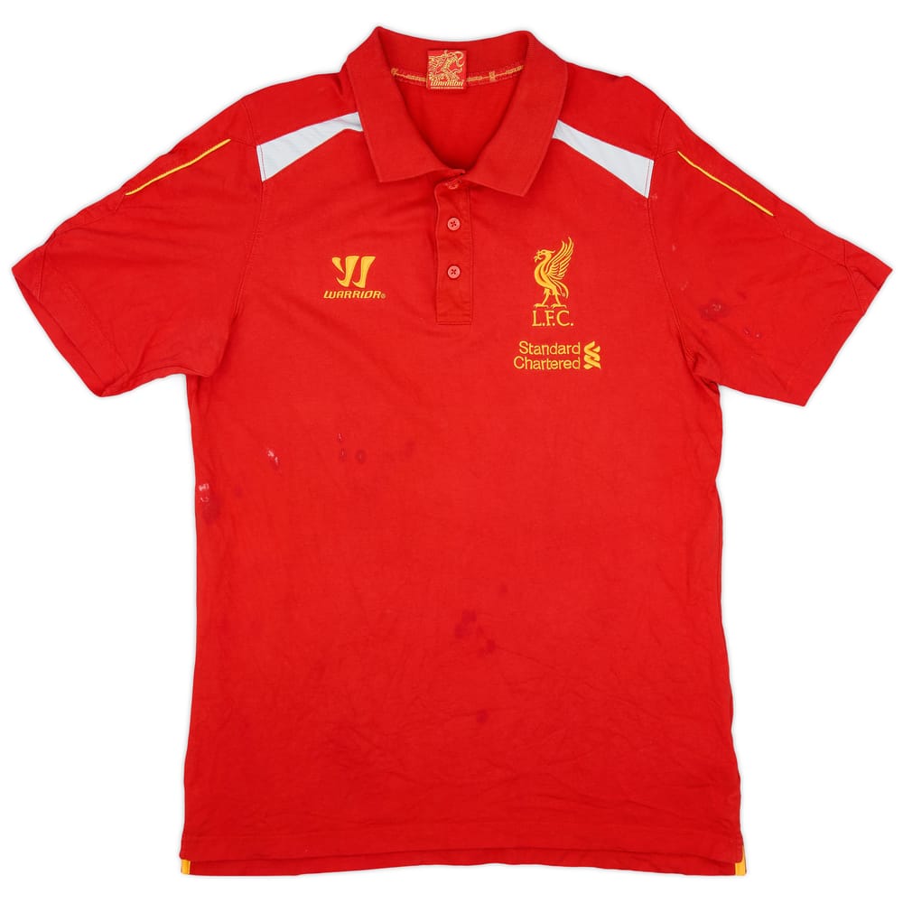 2013-14 Liverpool Warrior Polo Shirt - 3/10 - (L)