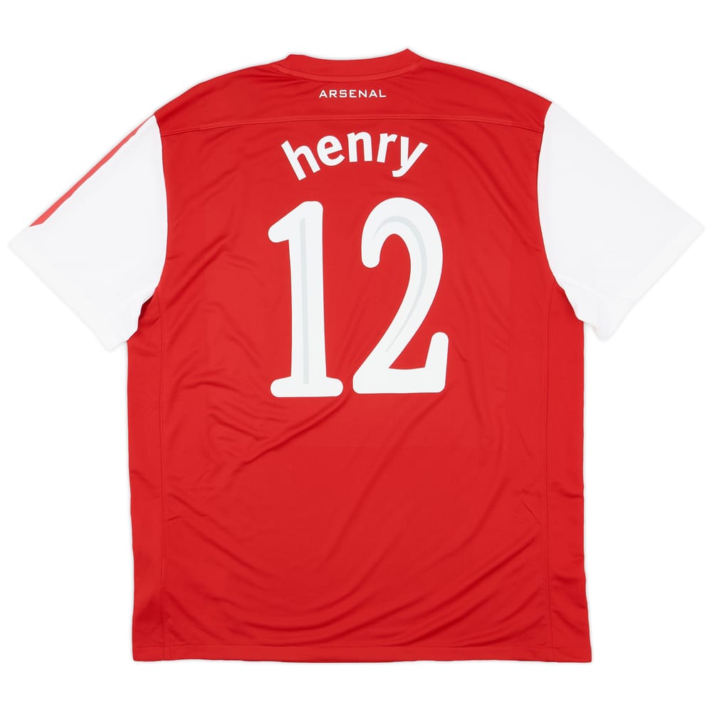 2011-12 Arsenal Home Shirt Henry #12 (XL)