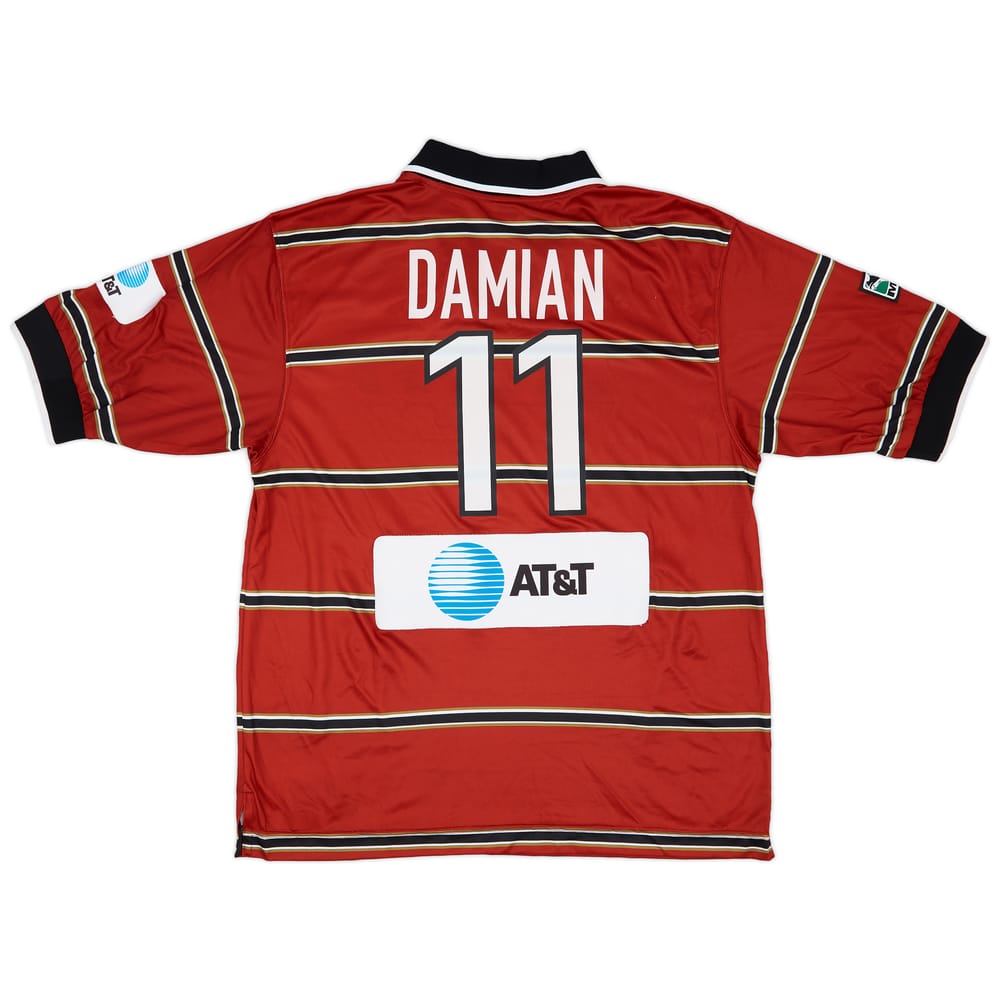 1998 Dallas Burn Match Issue Home Shirt Damian #11
