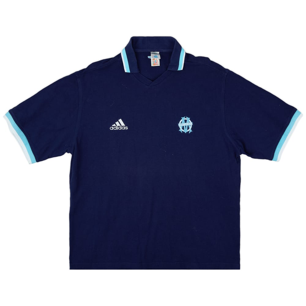 2000-01 Olympique Marseille adidas Training Shirt - 9/10 - (XL)