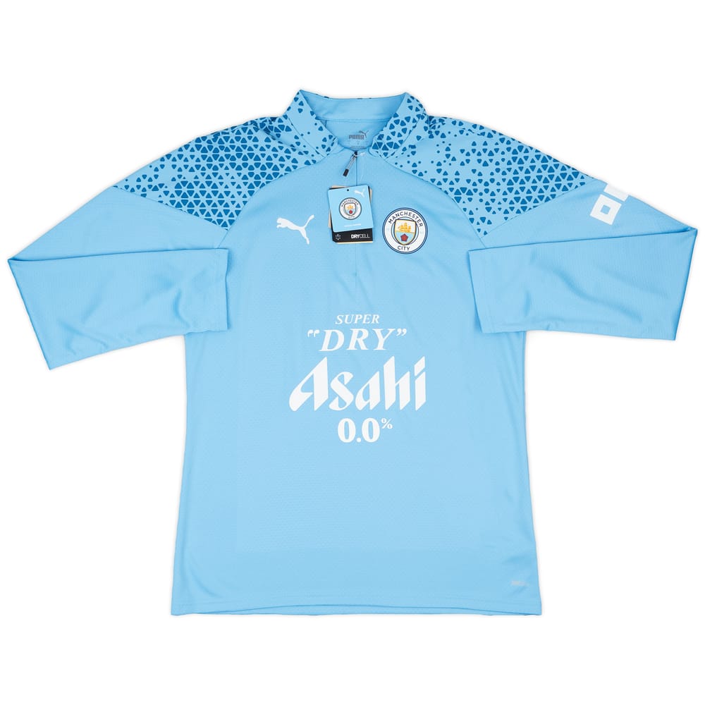 2023-24 Manchester City Puma 1/4 Zip Training Top