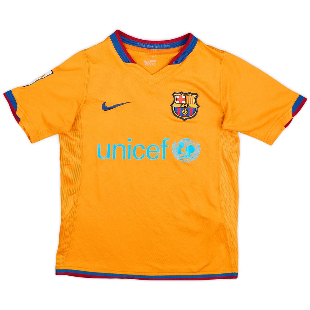 2006-08 Barcelona Away Shirt - 7/10 - (S.Boys)