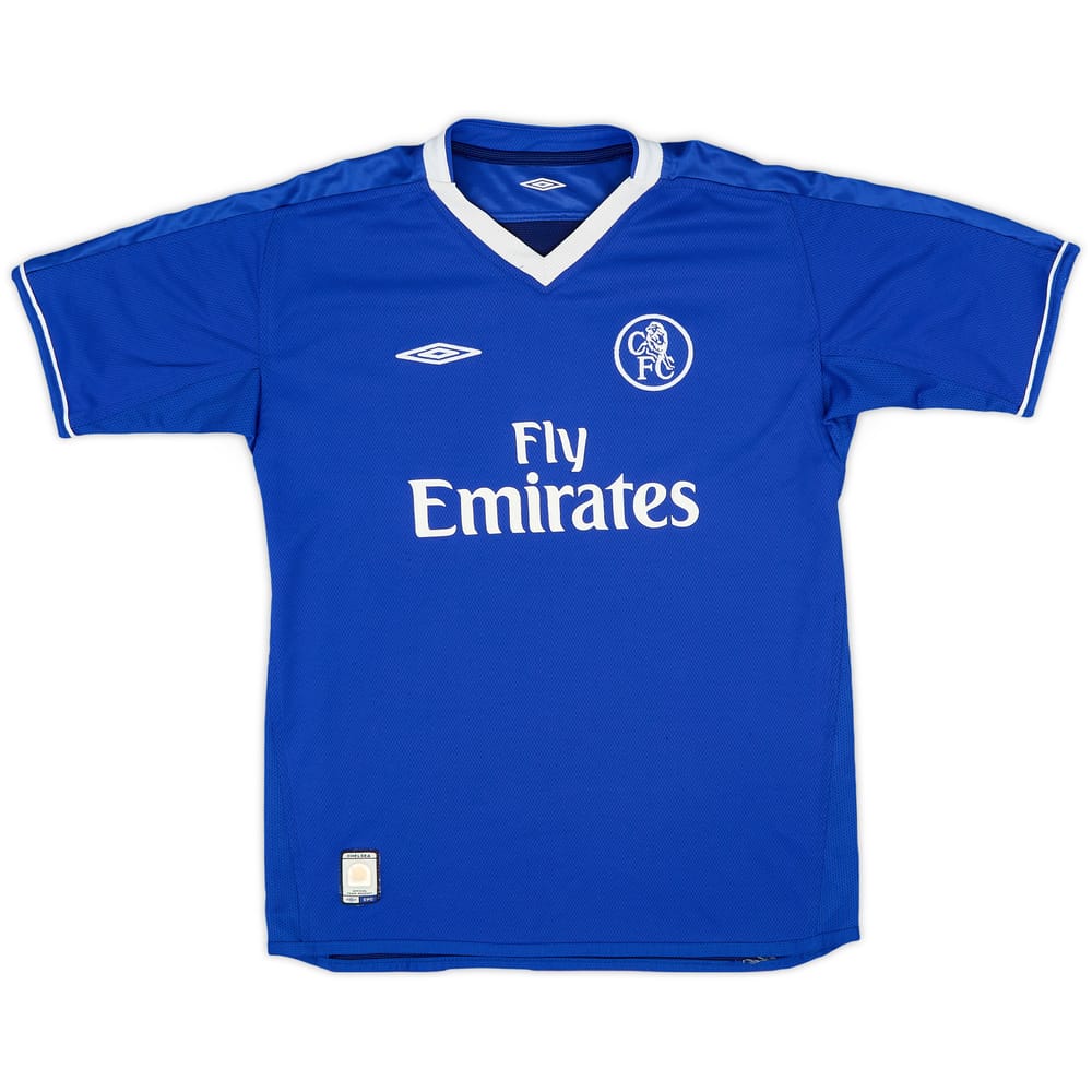 2003-05 Chelsea Home Shirt - 8/10 - (M.Boys)