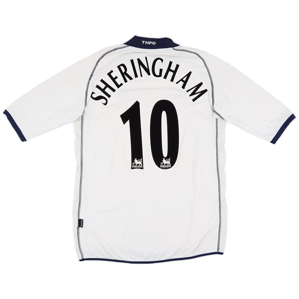 2002-04 Tottenham Home Shirt Sheringham #10 - 6/10 - (XL)