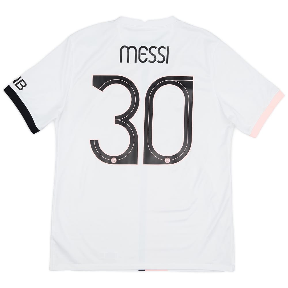 2021-22 Paris Saint-Germain Away Shirt Messi #30 - 6/10 - (S)