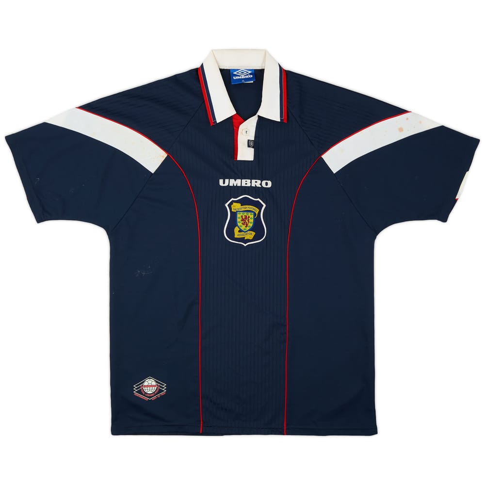 1996-98 Scotland Home Shirt - 5/10 - (XL)