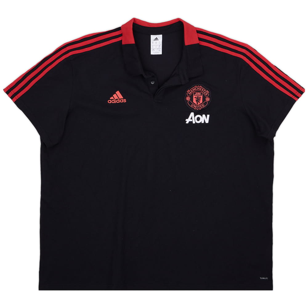 2018-19 Manchester United adidas Polo Shirt - 9/10 - (3XL)