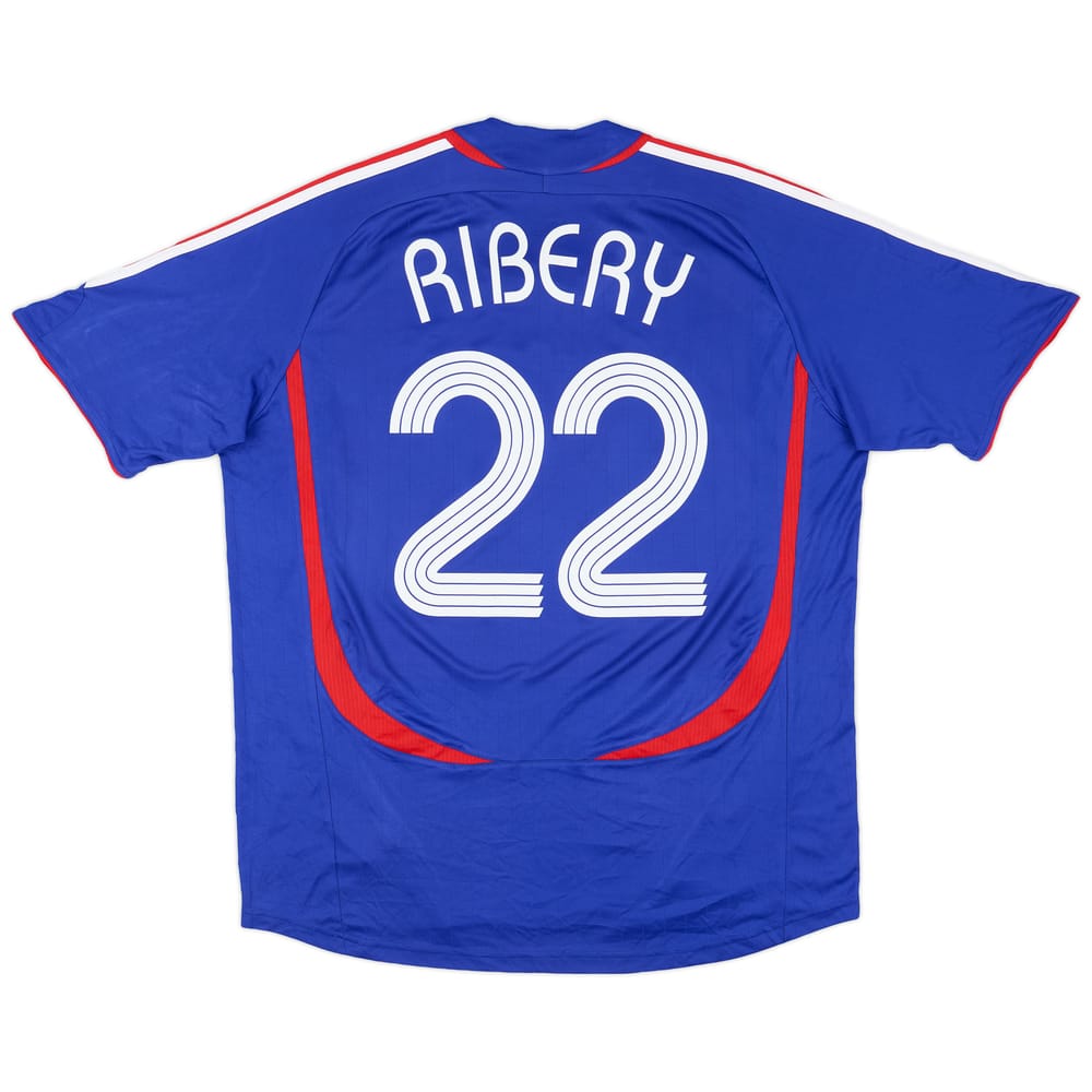 2006-07 France Home Shirt Ribery #22