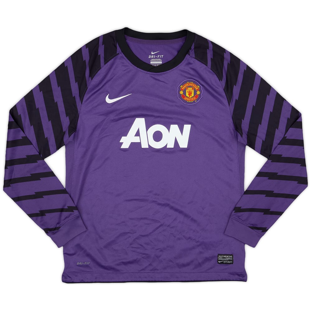 2010-11 Manchester United GK Shirt - 9/10 - (L.Boys)