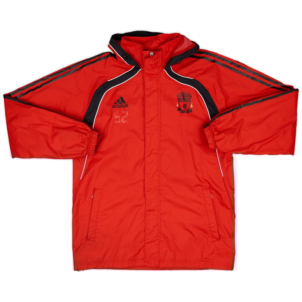 2010-11 Liverpool adidas Hooded Rain Jacket #52 - 5/10 - (L)