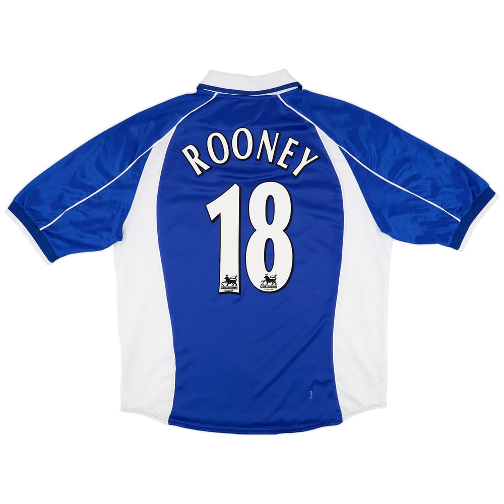 2000-02 Everton Home Shirt Rooney #18 - 6/10 - (XL)
