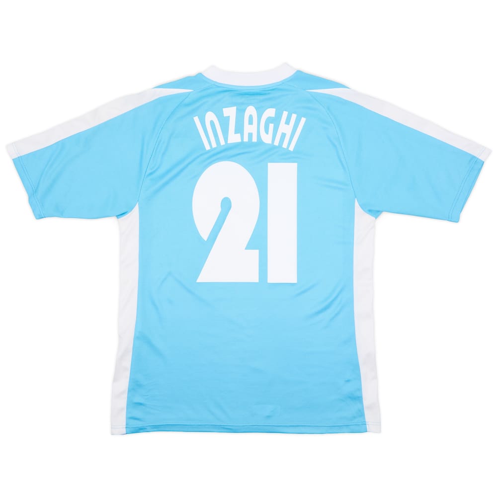 2003-04 Lazio Home Shirt Inzaghi #21 - 7/10 - (L)