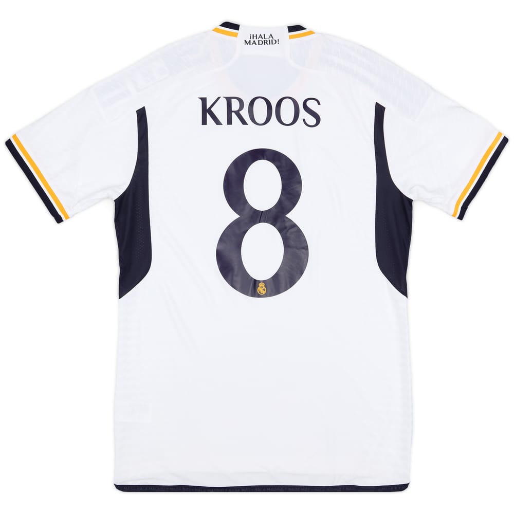 2023-24 Real Madrid Authentic Home CL Shirt Kroos #8