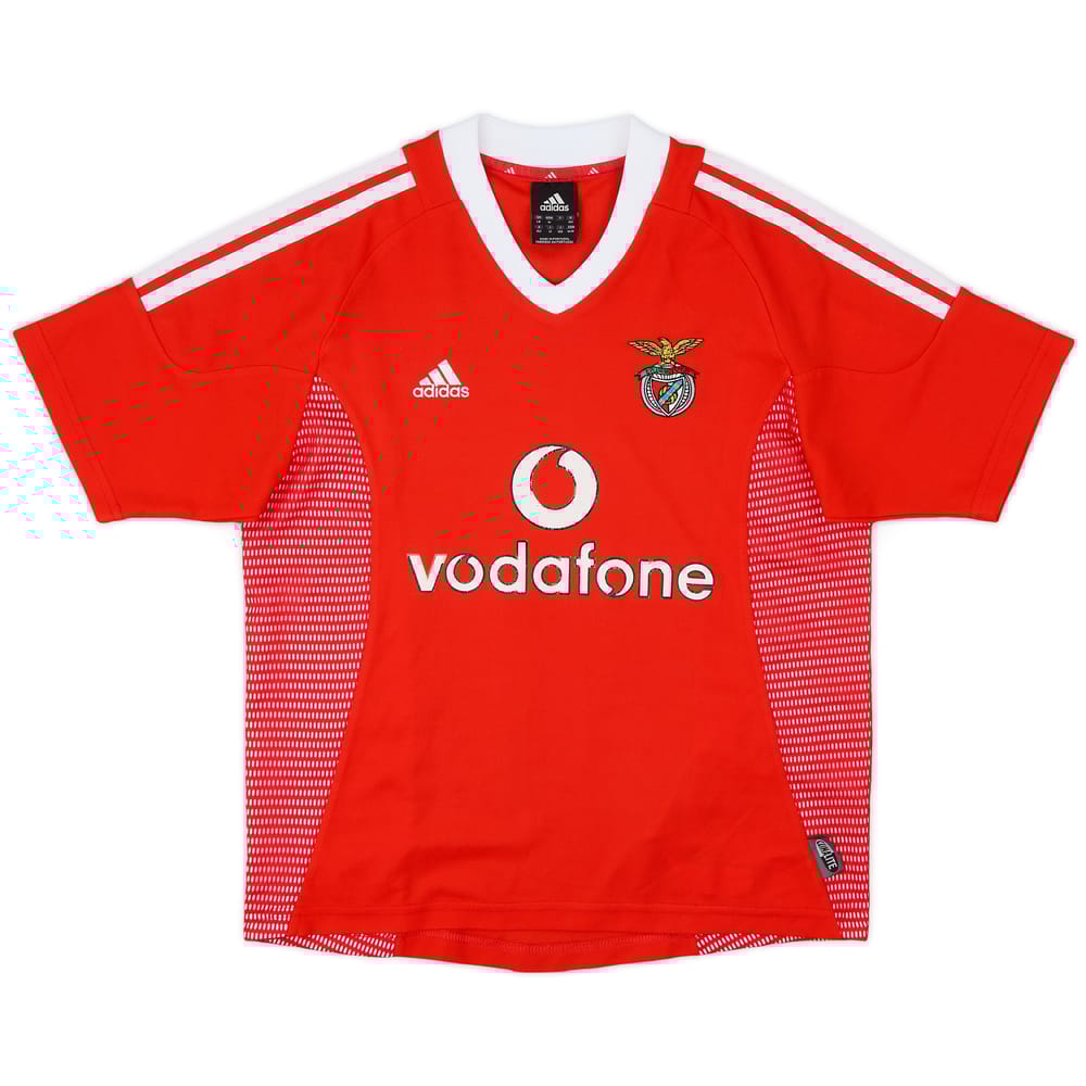 2002-03 Benfica Home Shirt - 7/10 - (L.Boys)