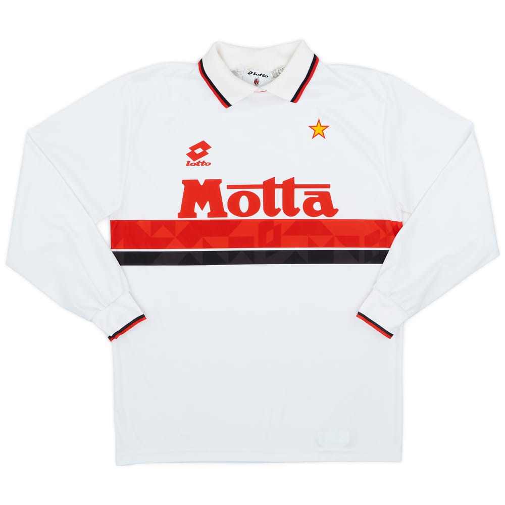 1993-94 AC Milan Away L/S Shirt - 8/10 - (S)