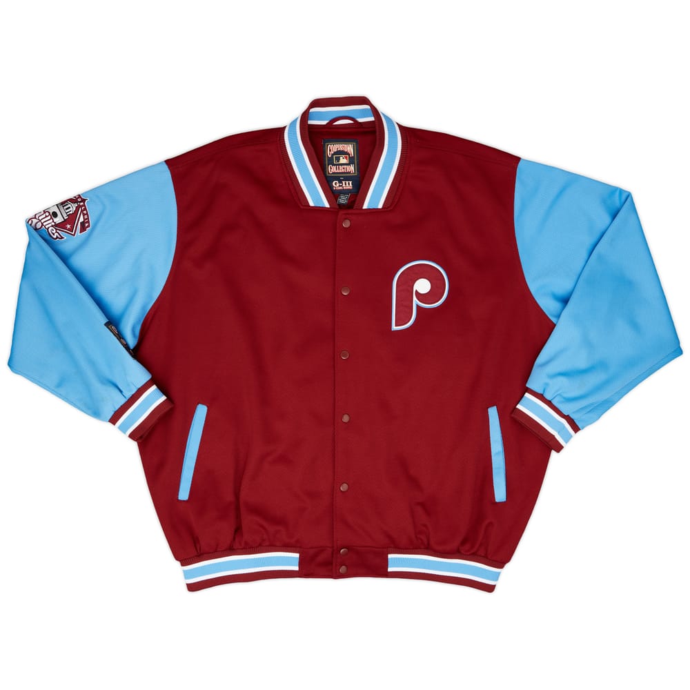 1980 Philadelphia Phillies G-III Cooperstown Collection Bomber Jacket - 8/10 - (3XL)