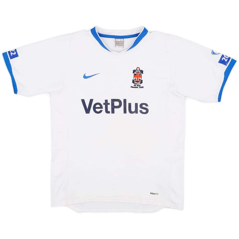 2007-08 AFC Fylde Home Shirt - 7/10 - (XL.Boys)