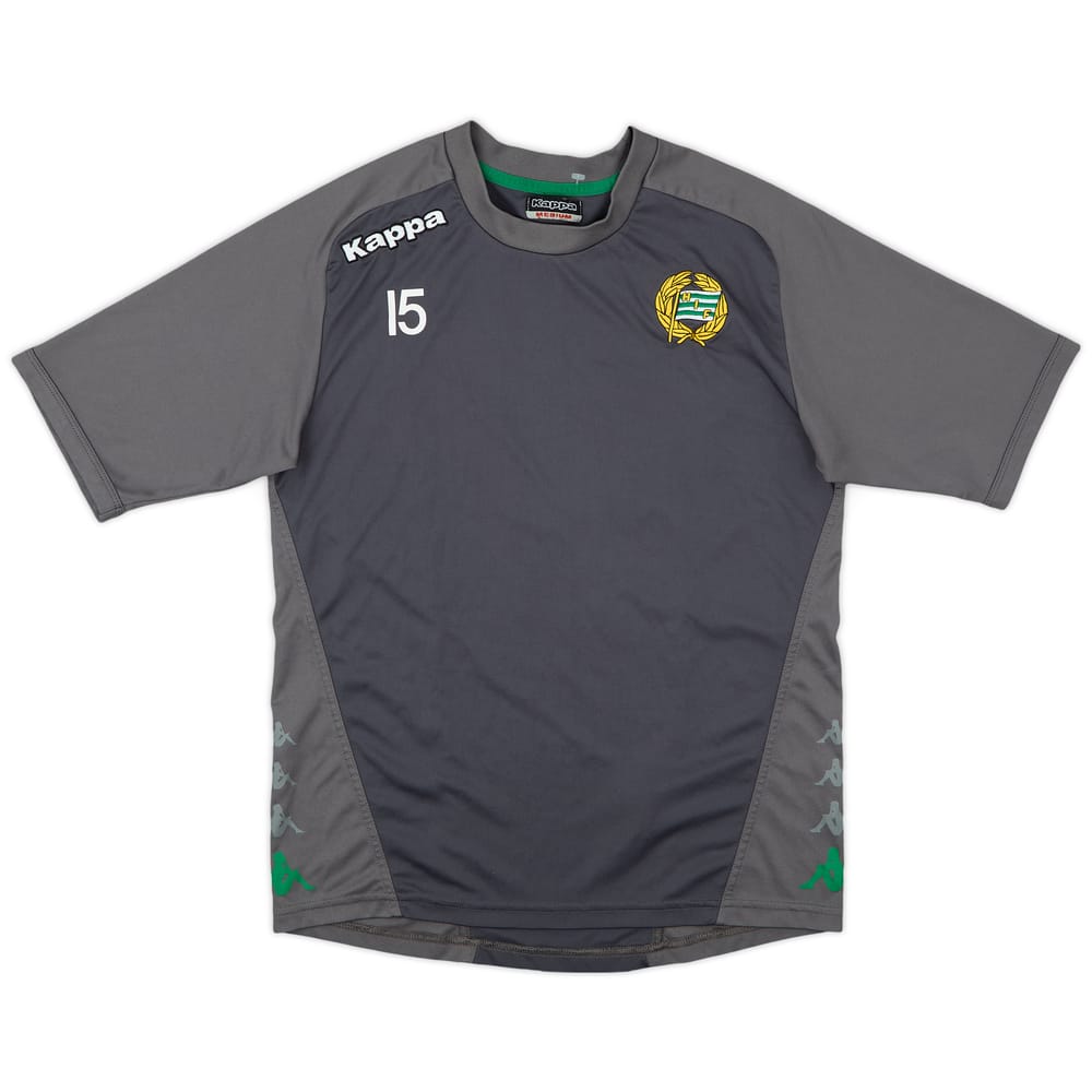 2014 Hammarby Kappa Player Issue Training Shirt #15 - 8/10 - (M)