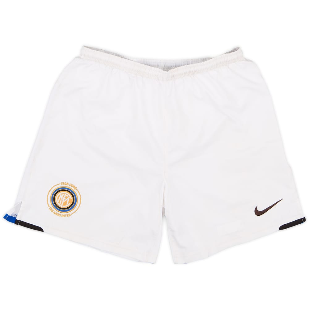2007-08 Inter Milan Home Shorts - 4/10 - (L.Boys)
