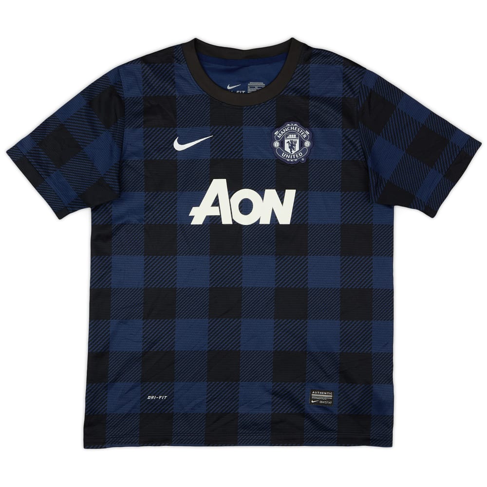 2013-14 Manchester United Away Shirt - 8/10 - (XL.Boys)