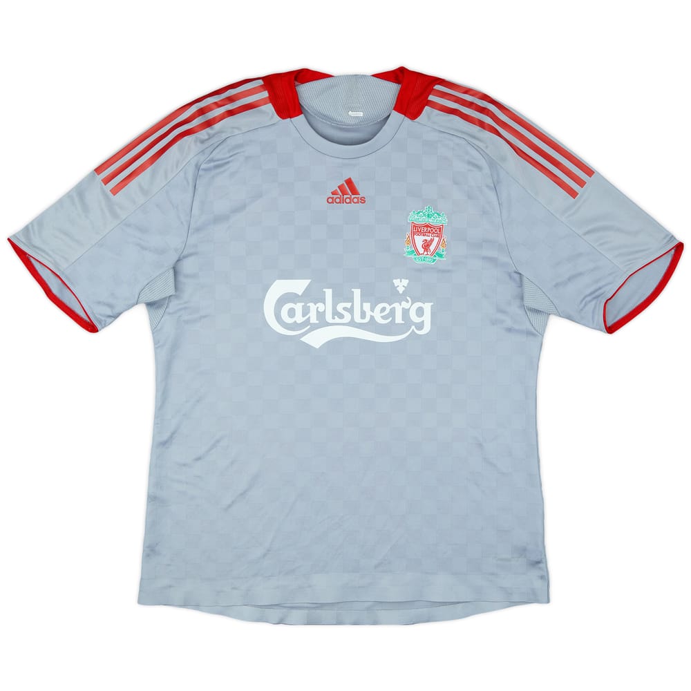 2008-09 Liverpool Player Issue Away Shirt #5 - 8/10 - (XL)