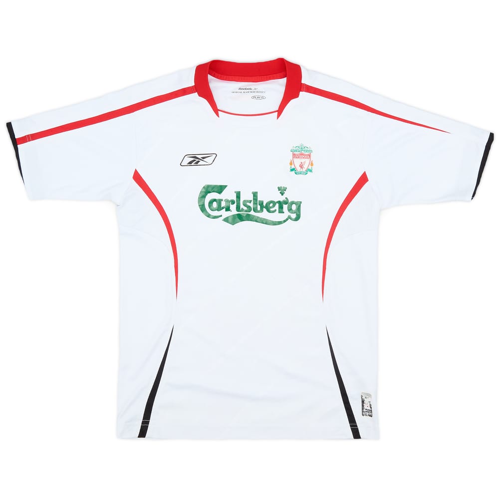 2005-06 Liverpool Away Shirt - 4/10 - (L.Boys)