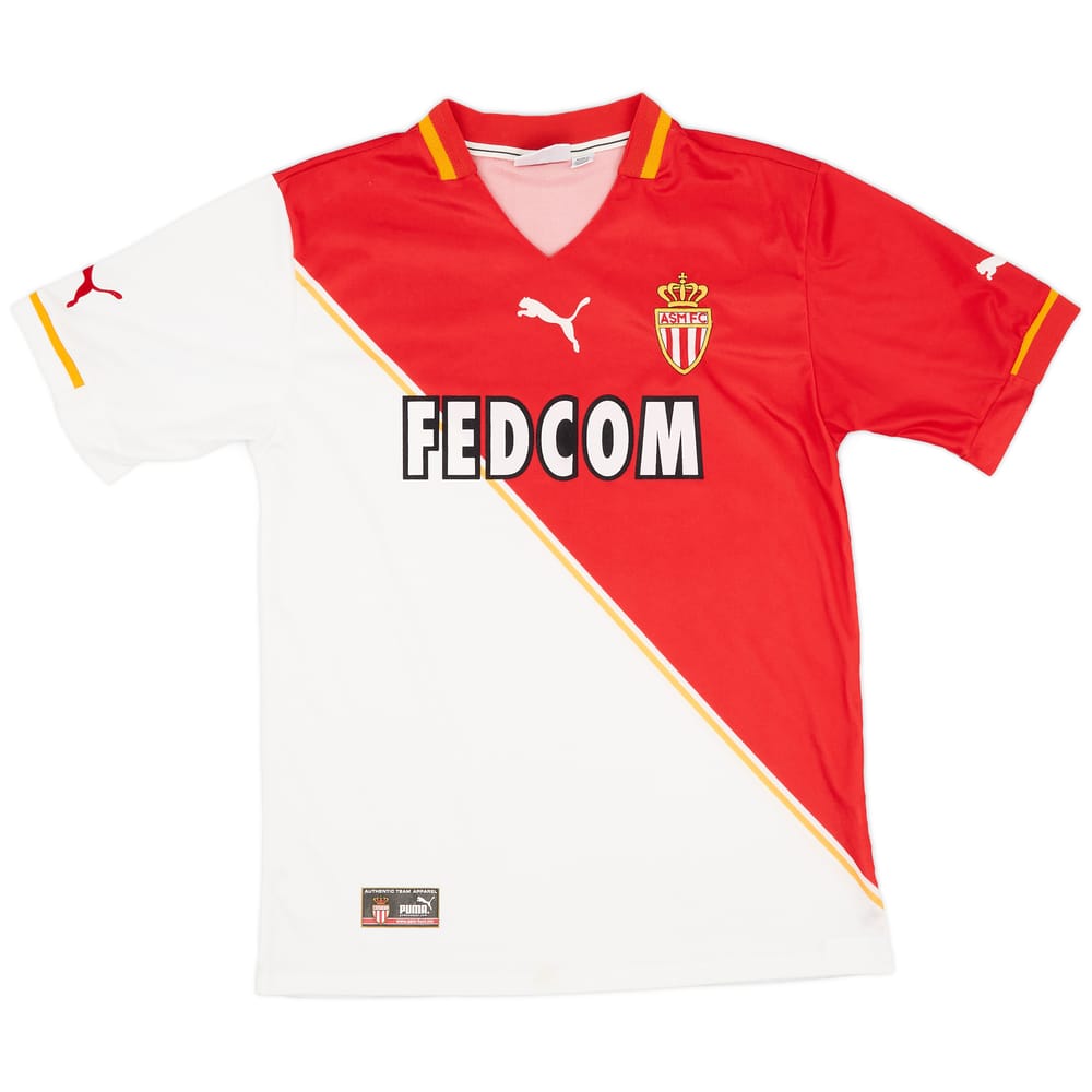 2001-02 Monaco Home Shirt - 9/10 - (L)