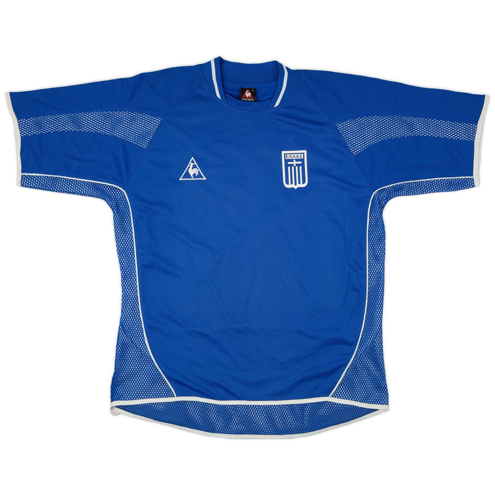 2003-04 Greece Home Shirt - 8/10 - (L)