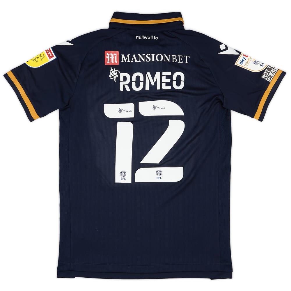 2021-22 Millwall Match Issue Home Shirt Romeo #12