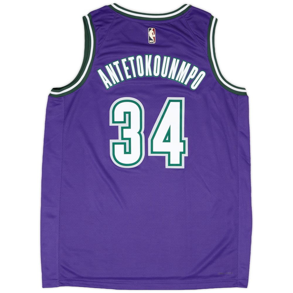 2022-23 Milwaukee Bucks Antetokounmpo #34 Nike Swingman