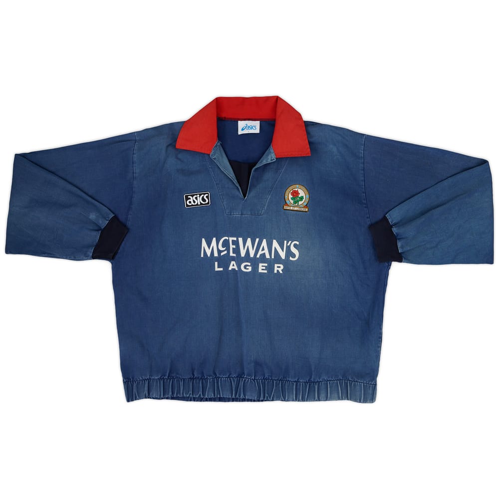 1993-94 Blackburn Asics Drill Top - 7/10 - (L)
