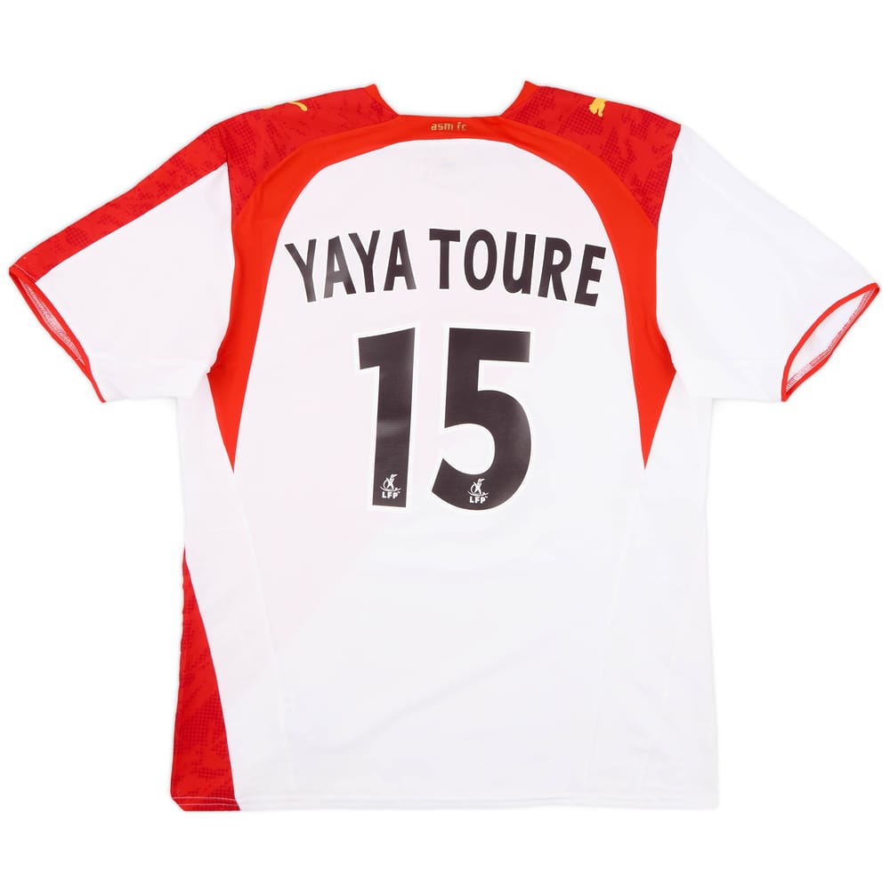 2006-07 Monaco Home Shirt Yaya Toure #15 - 9/10 - (L)