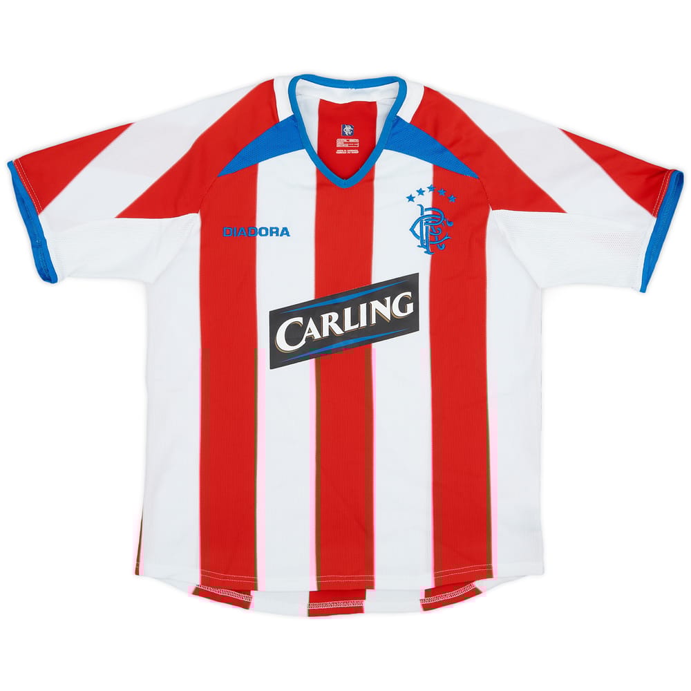 2003-04 Rangers Away Shirt - 7/10 - (M.Boys)