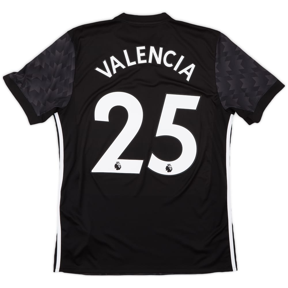 2017-18 Manchester United Away Shirt Valencia #25 - 9/10 - (M)