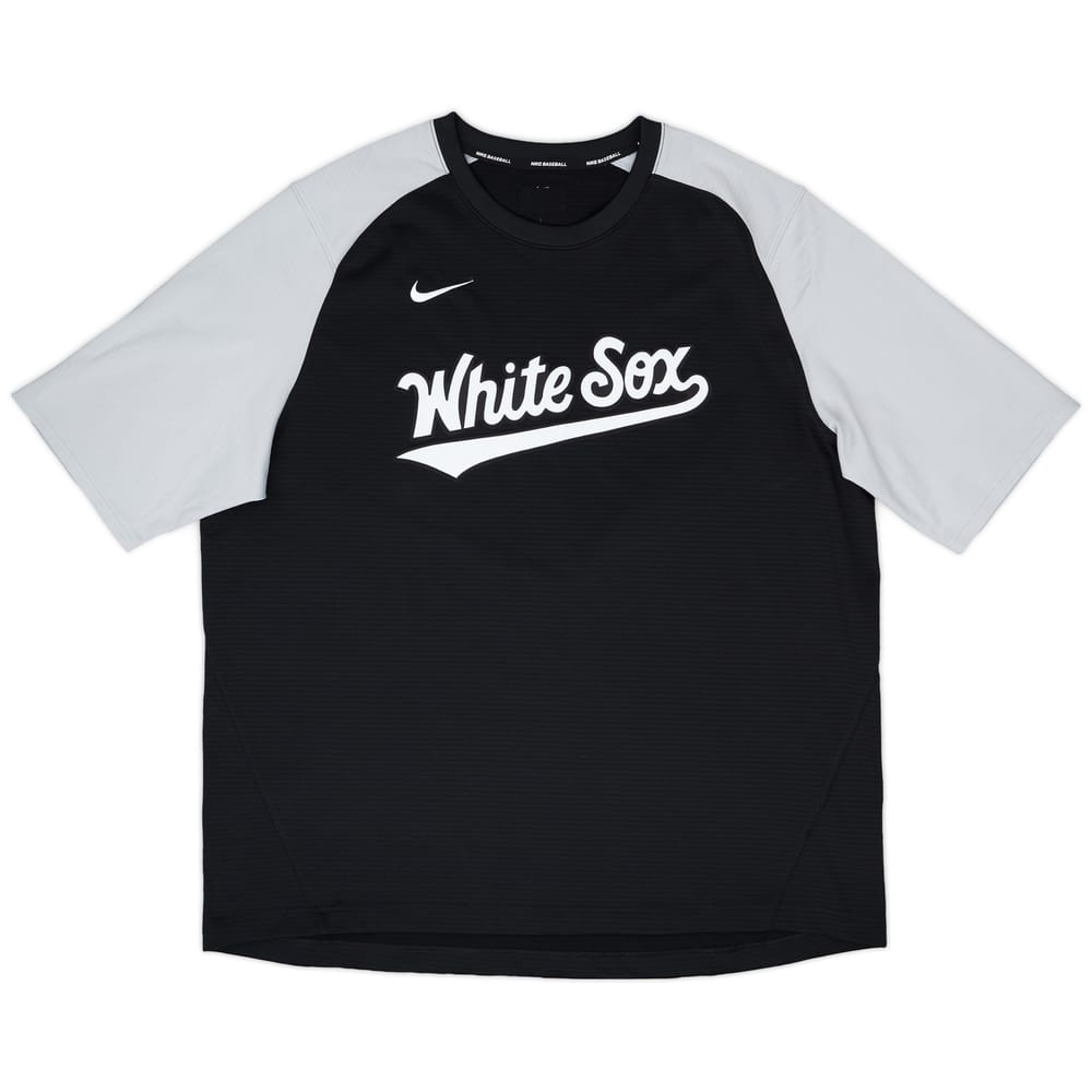 2023-24 Chicago White Sox Nike Pregame Performance S/S Sweat Top - 9/10 - (XXL)