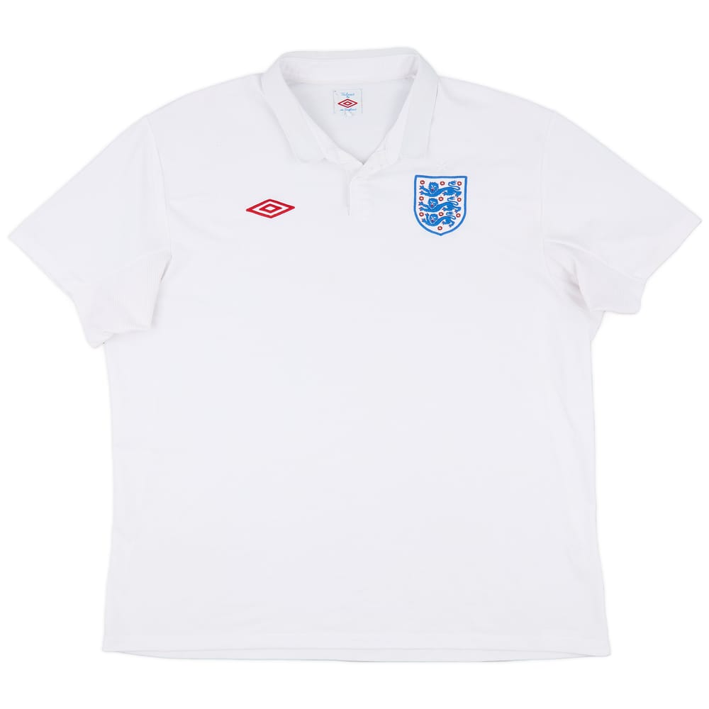 2009-10 England Home Shirt - 8/10 - (3XL)