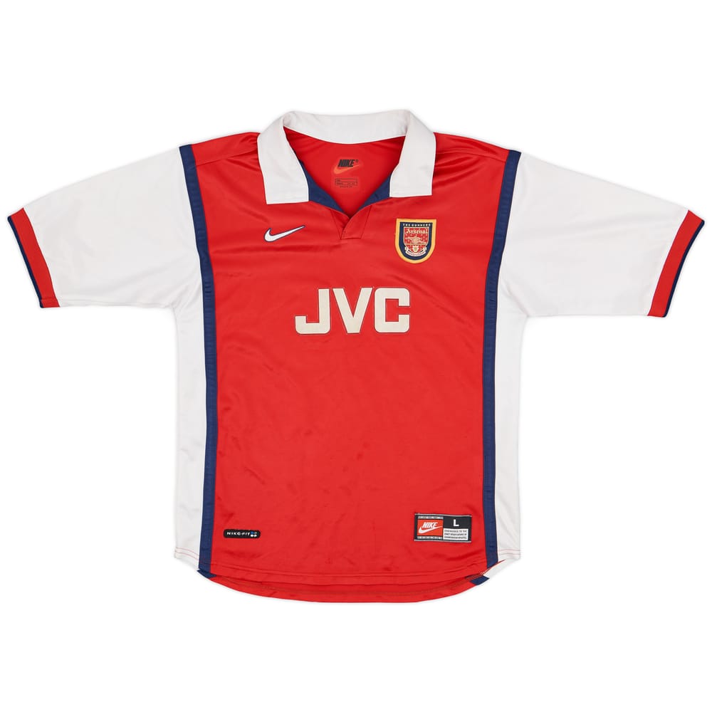 1998-99 Arsenal Home Shirt - 7/10 - (L.Boys)