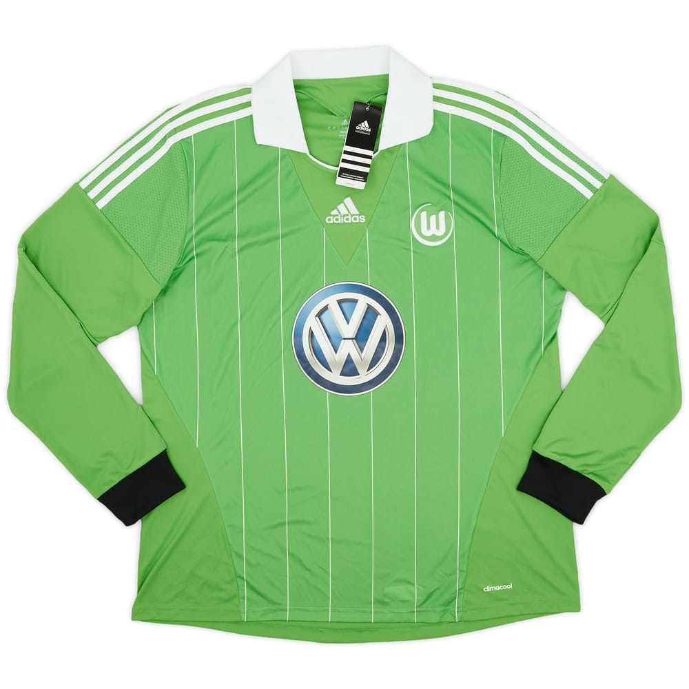 2013-14 Wolfsburg Away L/S Shirt (XL)