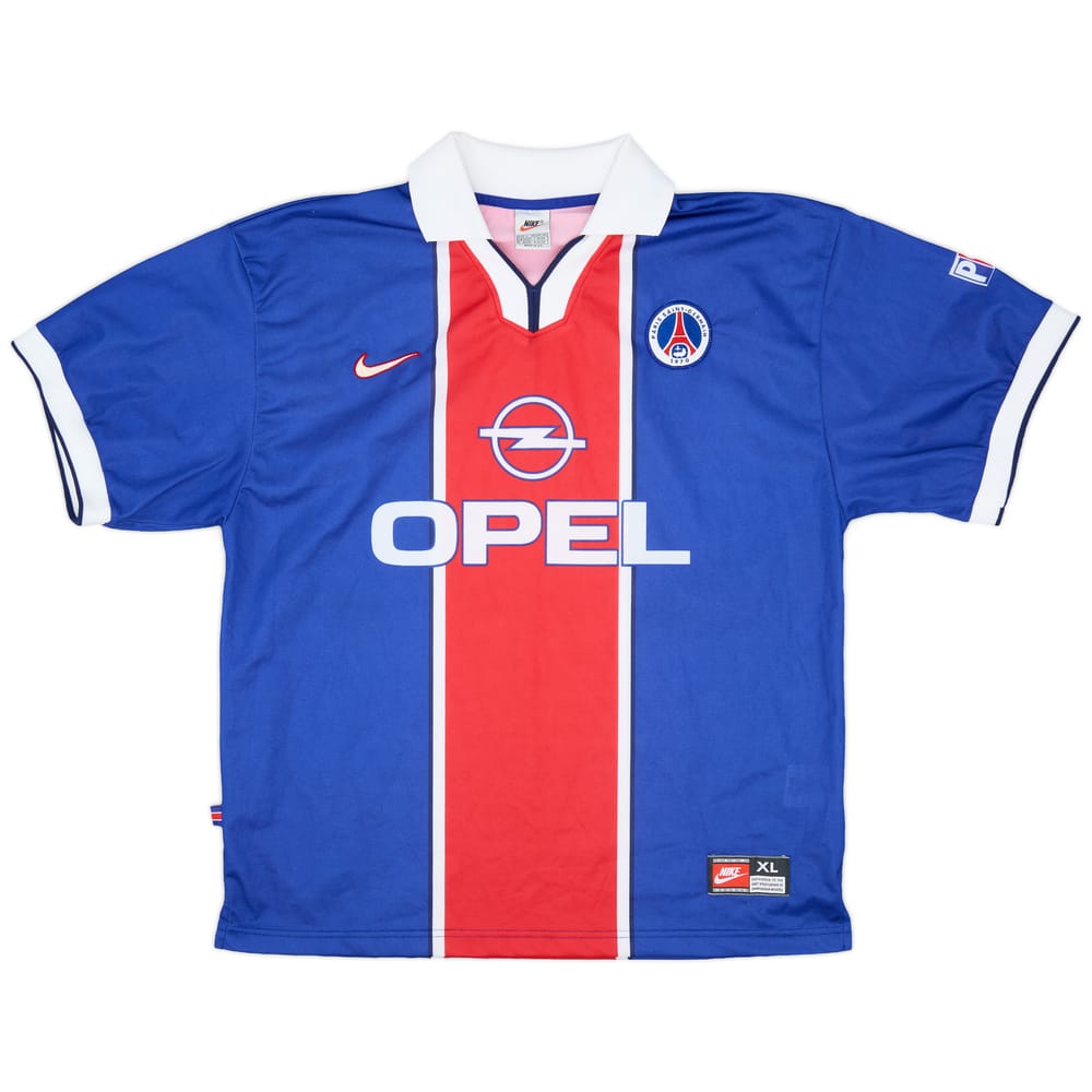 1997-98 Paris Saint-Germain Home Shirt - 9/10 - (XL)