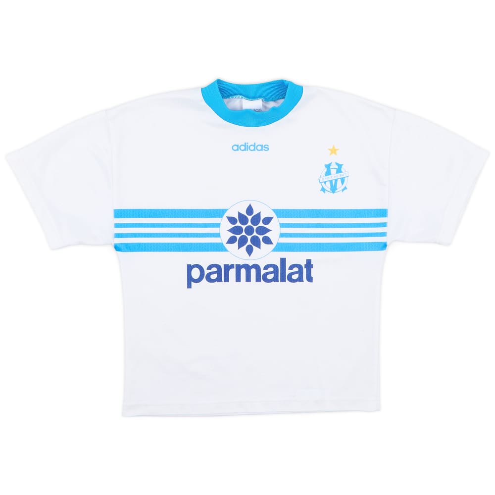 1996-97 Olympique Marseille Home Shirt - 9/10 - (S.Boys)