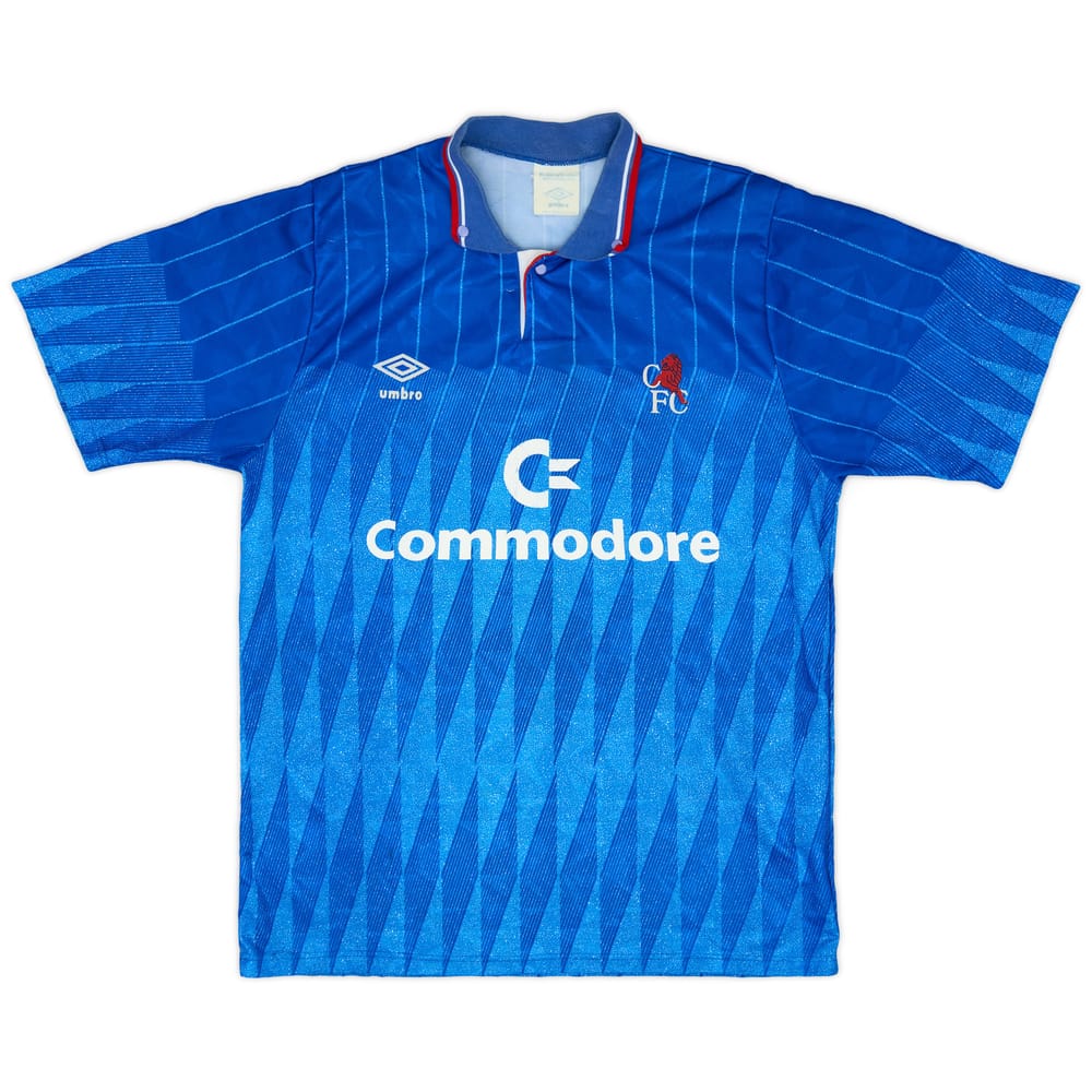 1989-91 Chelsea Home Shirt - 6/10 - (M)