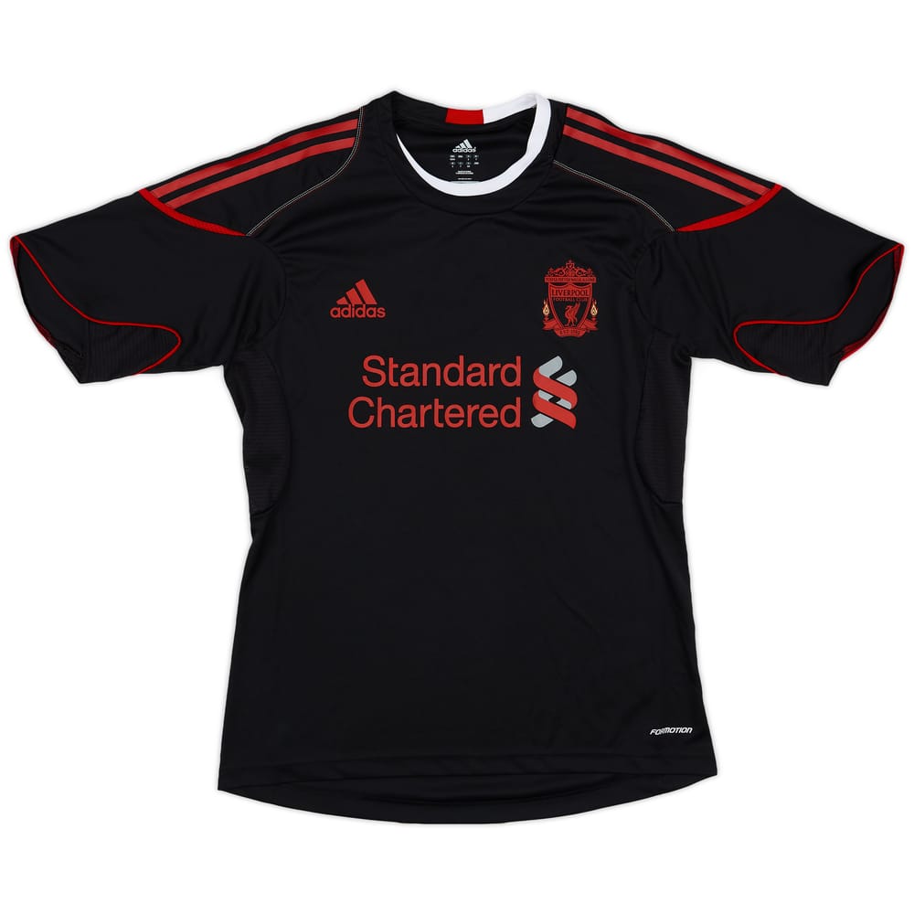 2010-11 Liverpool adidas Training Shirt - 8/10 - (L)