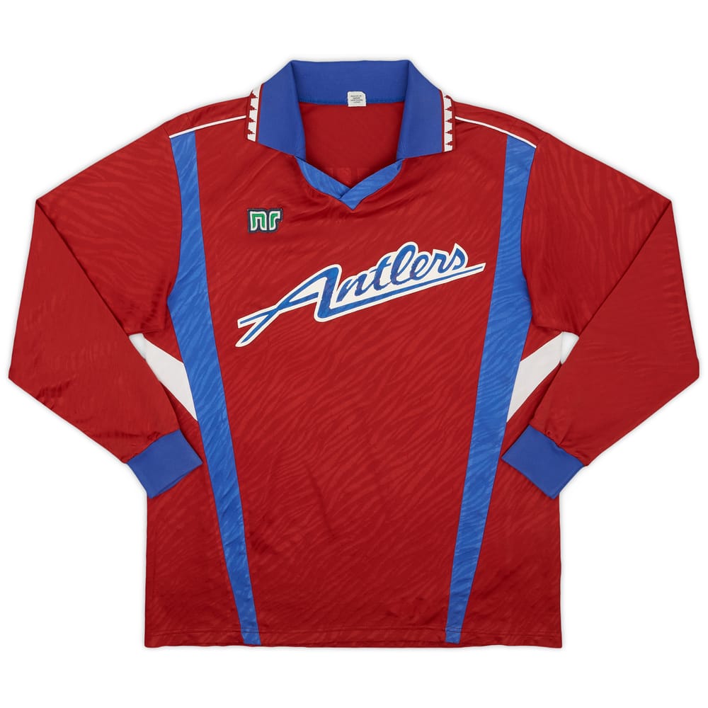 1994 Kashima Antlers Cup Home L/S Shirt - 8/10 - (L)