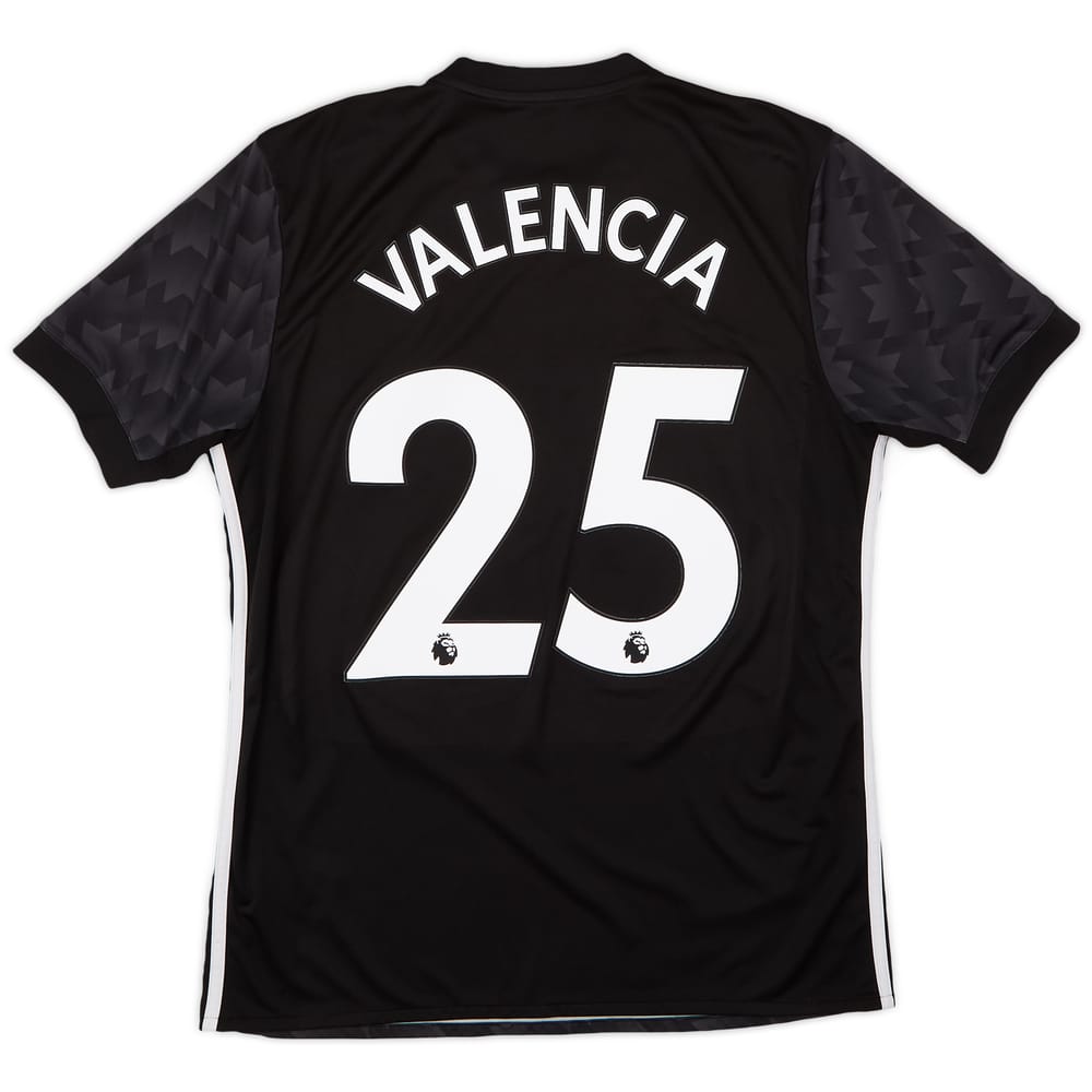 2017-18 Manchester United Away Shirt Valencia #25 - 9/10 - (M)